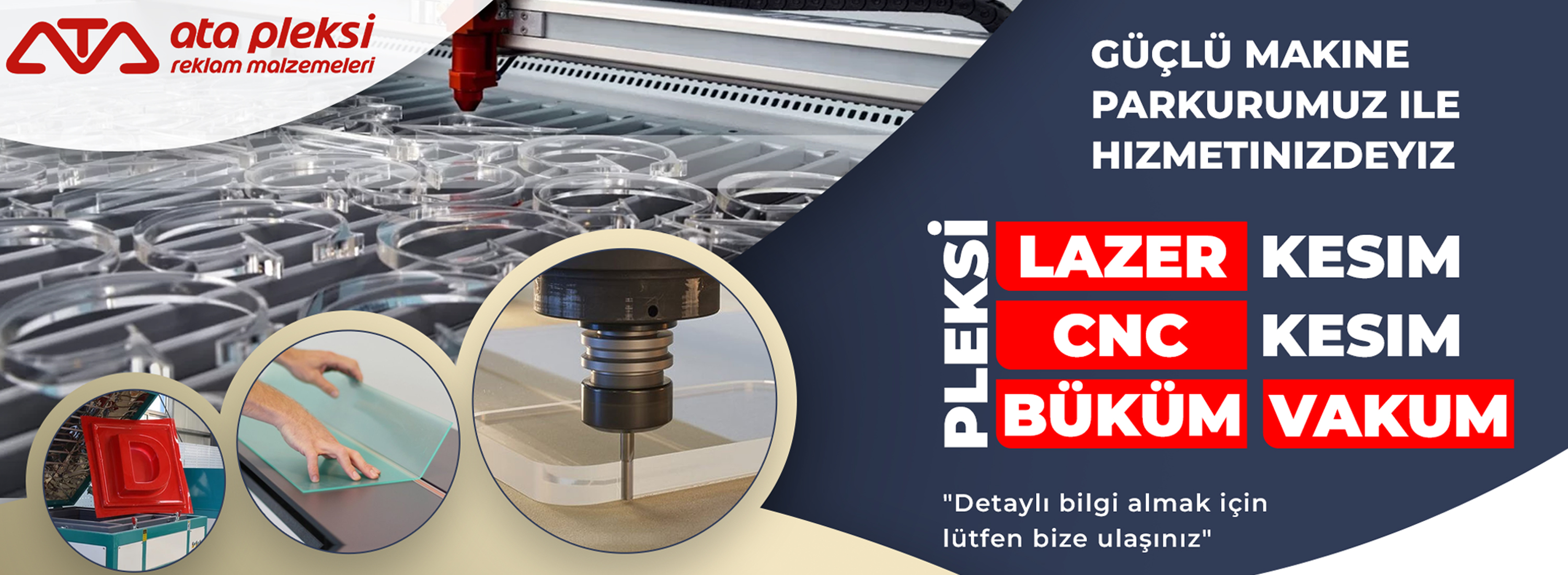 Lazer Kesim Banner