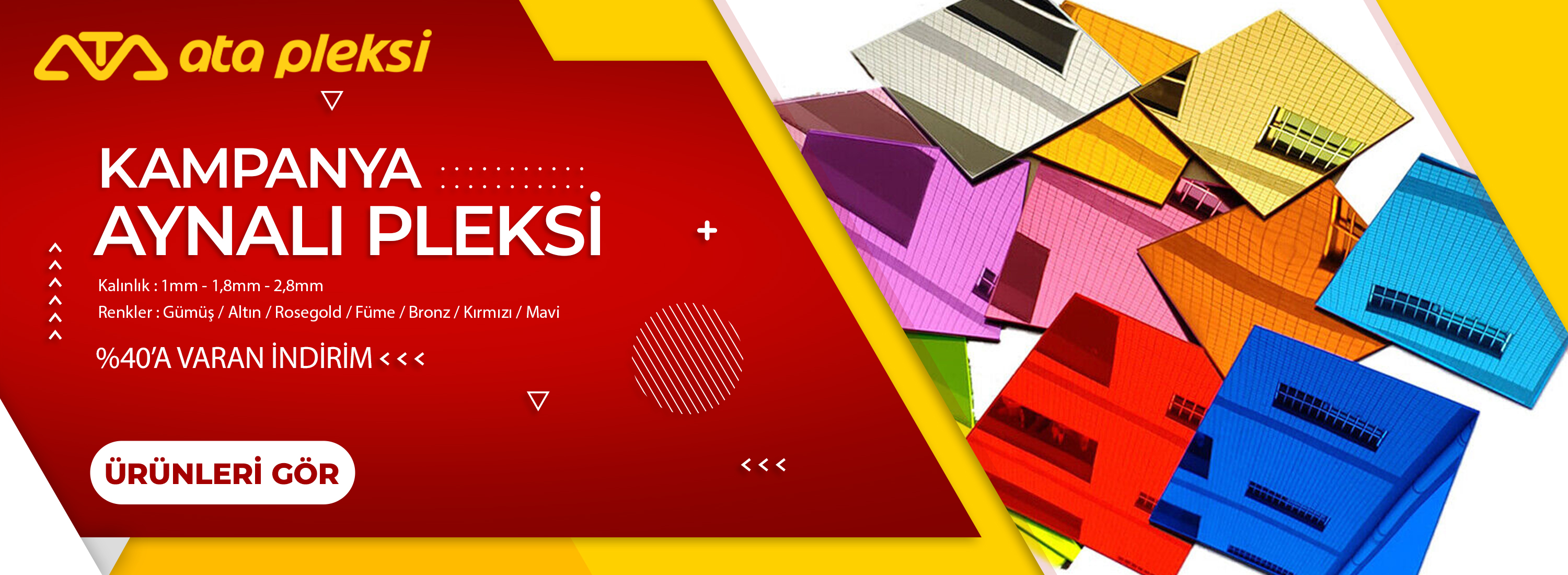 Ayna Pleksi Banner