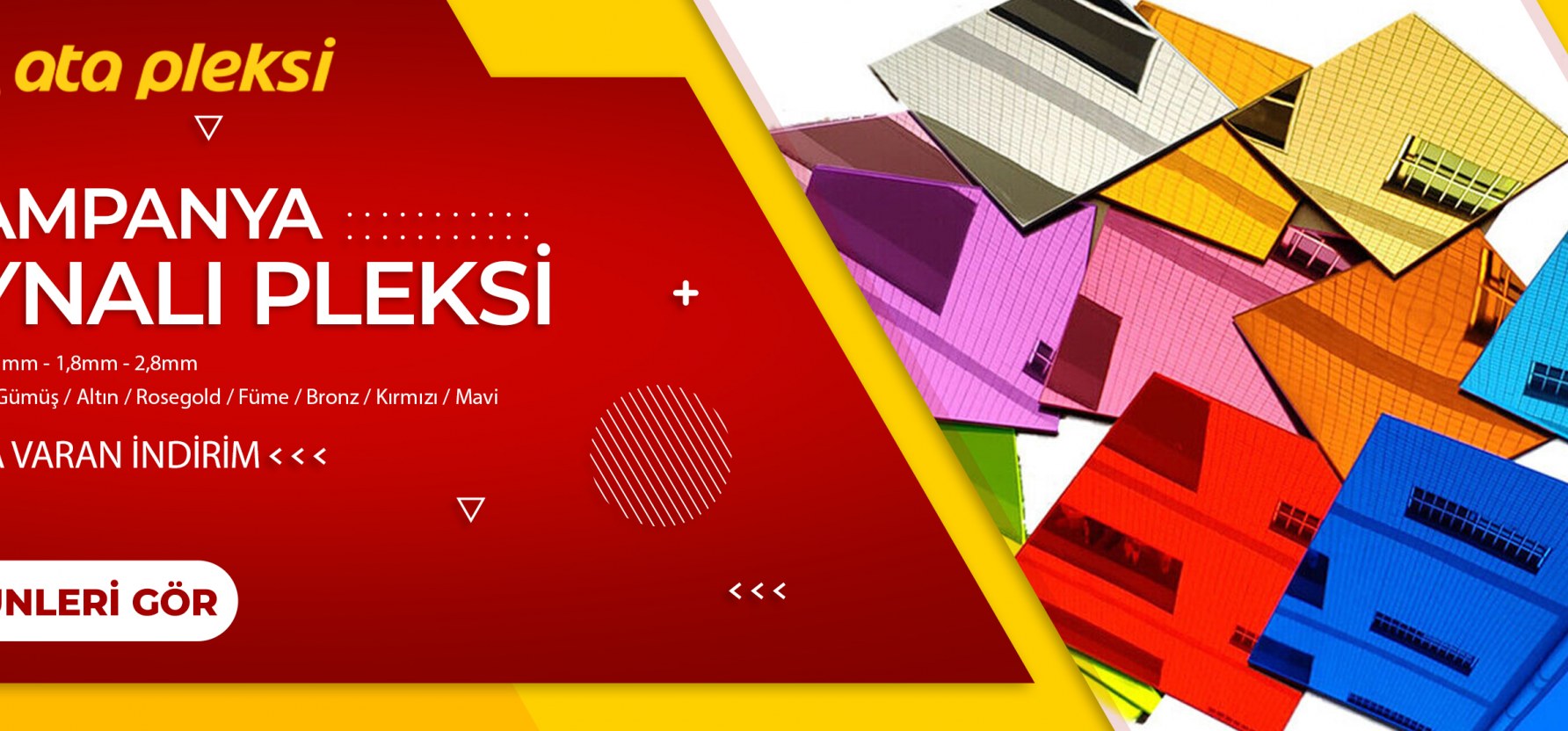 Ayna Pleksi Banner